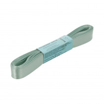 Лента атласная 12 мм ( 1/2 ") "Gamma" ФАСОВКА 5.4 м №056 серо-зеленый